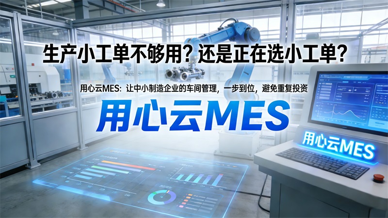 用心云MES动态--用心云MES系统生产小工单替代方案制造业车间管理软件-官方